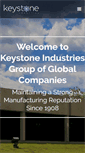 Mobile Screenshot of keystoneindustries.com
